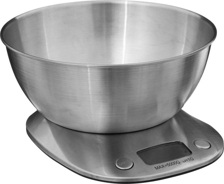 Actual product image JTI Battery-operated kitchen scales - stainless steel