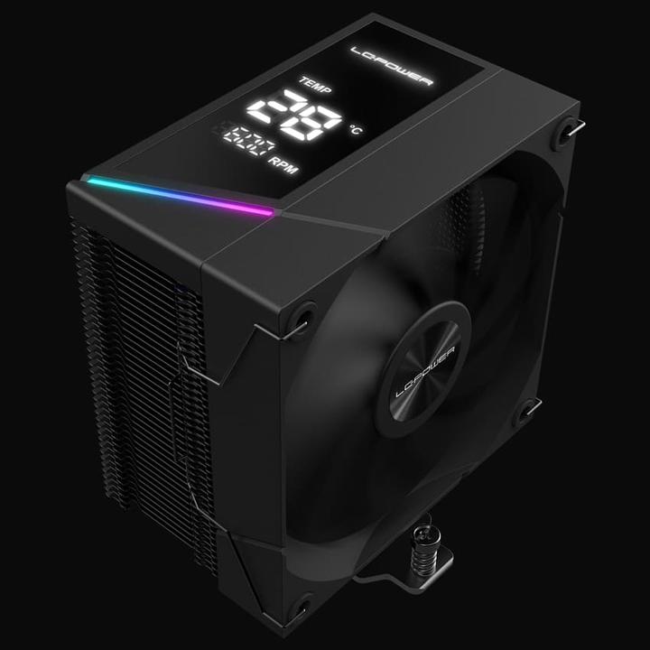 Actual product image LC-Power LC POWER CPU-Kühler LC-CC-120-DB6, Kühlungstyp: Aktiv (125 mm)