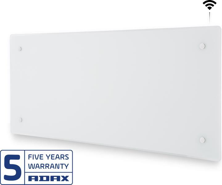 Produktbild Adax Elektroheizkörper CLEA H04 KWT Weiss, 400 W, 606 mm (400 W)