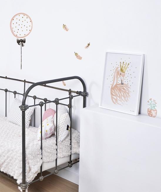 Actual product image Lilipinso Wall tattoo XL Flamingo (50 x 85 cm)