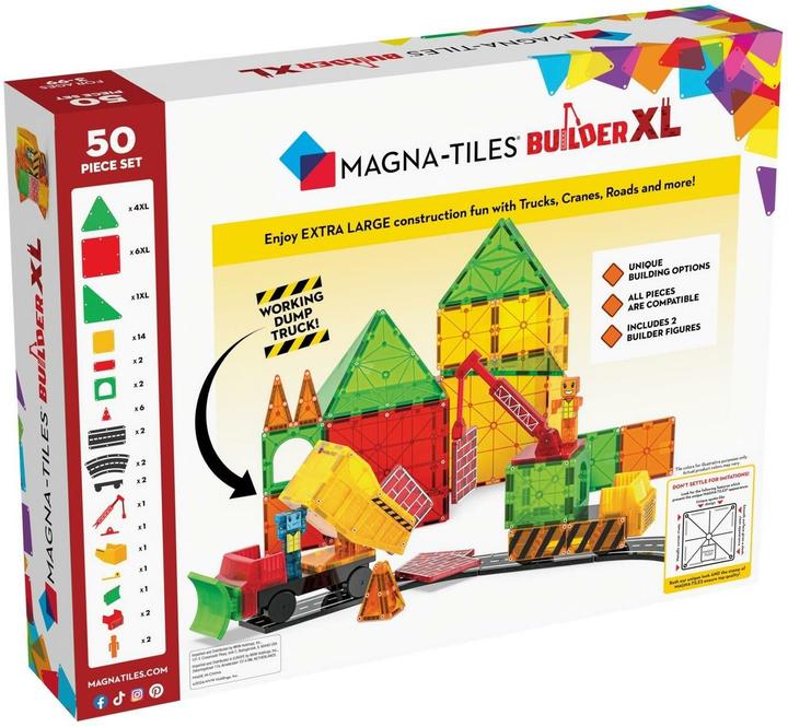 Actual product image Magna-Tiles Construction site XL