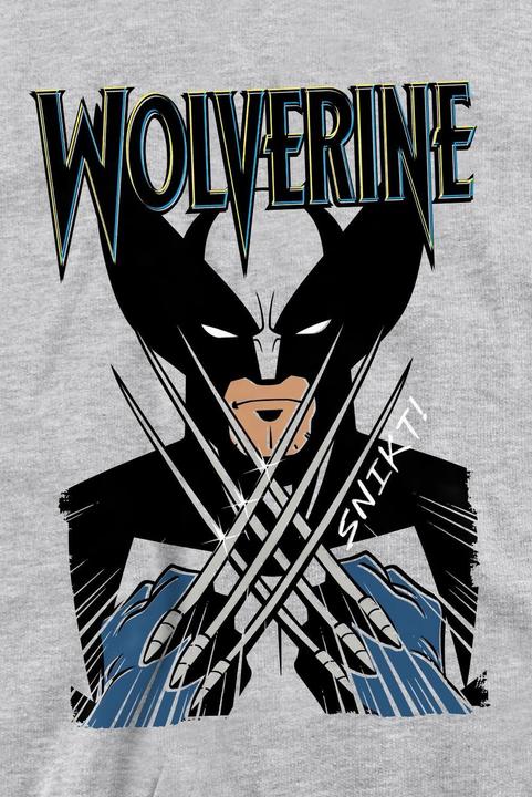 Immagine prodotto X-Men Felpa Wolverine Scatto d'Azione Adulto Unisex (M)
