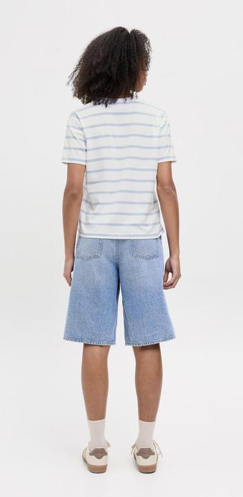 Produktbild JJXX Jxannie Reg Vneck Stripe Ss Tee Jrs Sn (L)