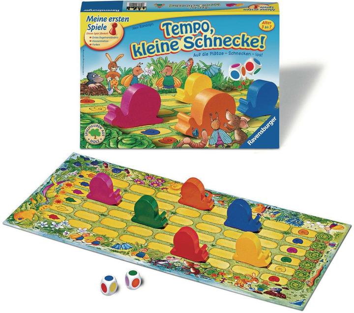 Productafbeelding Ravensburger Schiet op, kleine slak! (Duits)