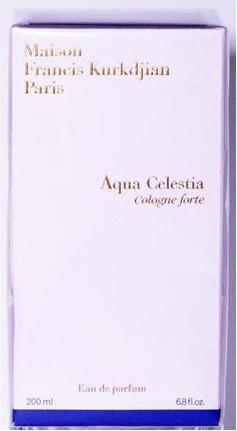 Actual product image Maison Francis Kurkdjian Aqua Celestia Cologne forte (Eau de cologne, 200 ml)