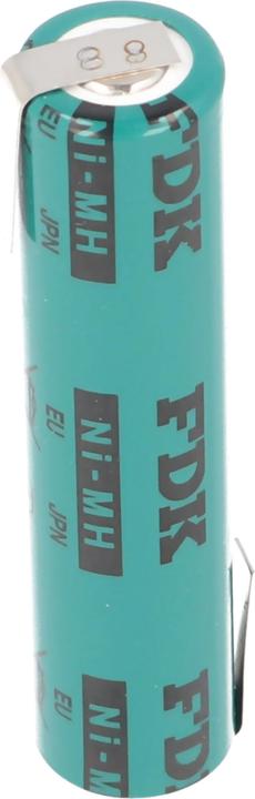 Actual product image FDK Akku Sanyo HR-AAAU NiMH Akku Micro AAA Flattop mit Lötfahne Z-Form (AAA, 730 mAh)