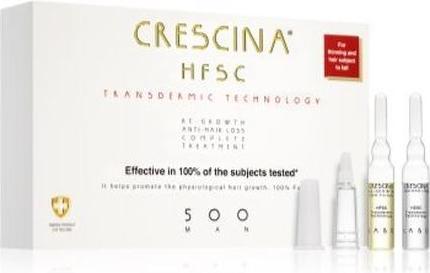 Image du produit Crescina Transdermic 500 Re-croissance et anti-chute de cheveux (20 ml)