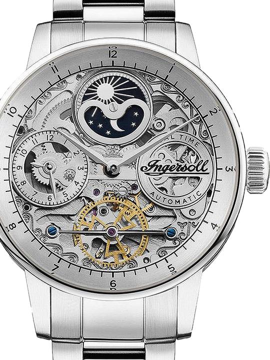 Immagine prodotto Ingersoll 1892 Il jazz (Orologio scheletrato, Orologio da polso analogico, 42 mm)