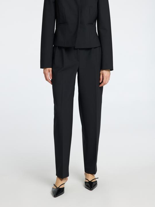 Immagine prodotto Selected Femme Pantaloni a vita alta con taglio a botte (36)
