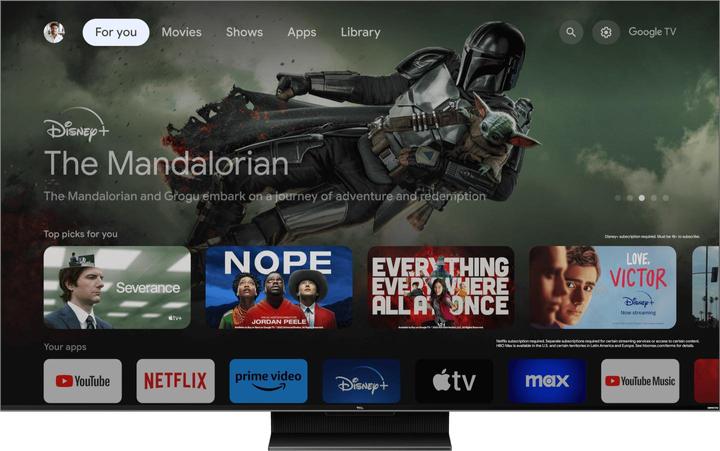 Actual product image TCL TV 50C809 (50", QLED, 4K, 2023)