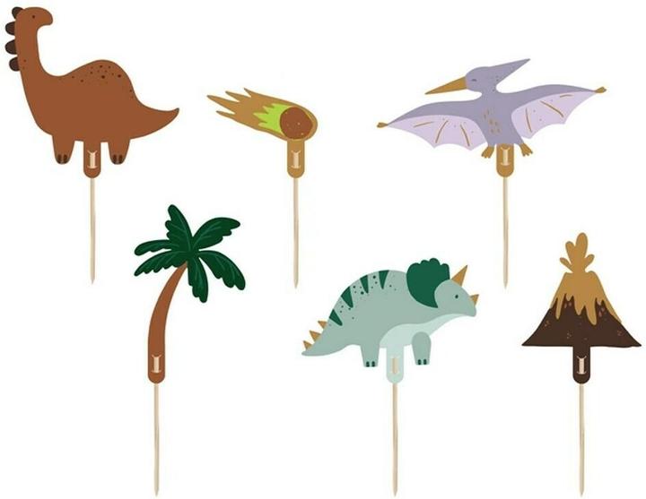 Partydeco Copri torta a forma di dinosauro
