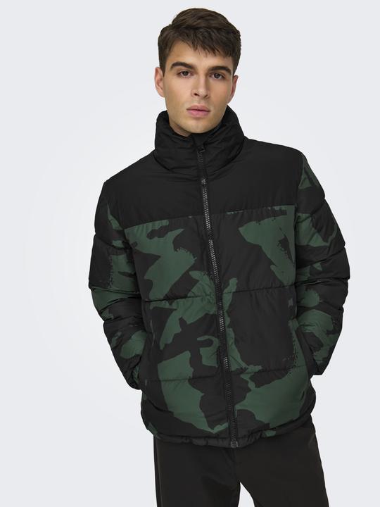 Actual product image Only & Sons Stand-up collar Elasticated cuffs Jacket Down jacket (XXL)