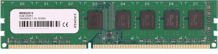 Image du produit 2-Power Value 4GB DDR3 1600MHz 1.5V DIMM (1 x 4GB, 2666 MHz, RAM DDR3, SO-DIMM)