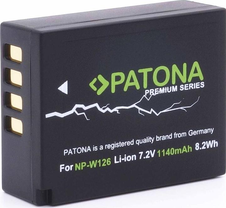 Actual product image Patona Digital Camera Battery Premium NP-W126 (Camera battery)
