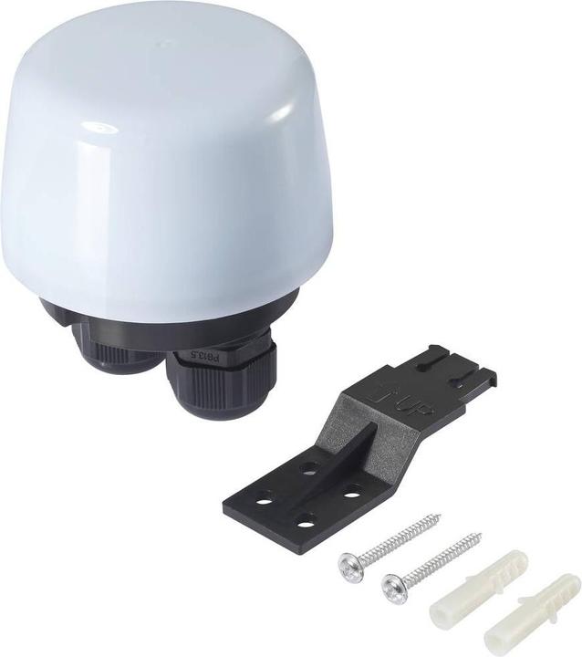 Sygonix SY-5836544 Dämmerungsschalter Weiss, Schwarz 230 V/AC 1 Schliesser