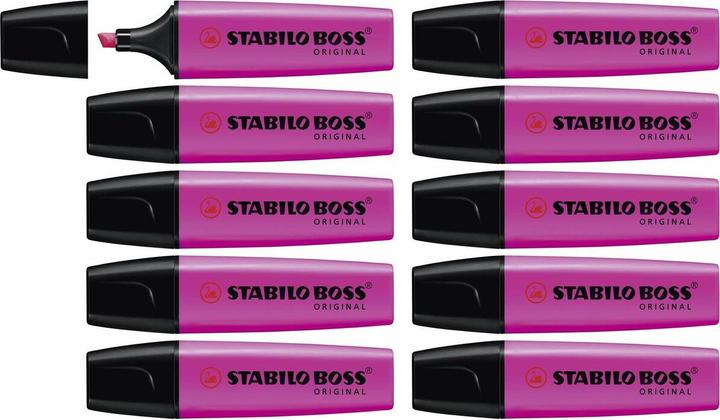 Produktbild STABILO Leuchtmarker Boss Original, 10 Stück, Lila (Lila, 5 mm, 10 x)