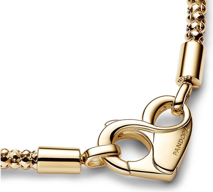 Immagine prodotto Pandora Bracciale a catena con borchie Moments (17 cm, Dorato, Metallo)