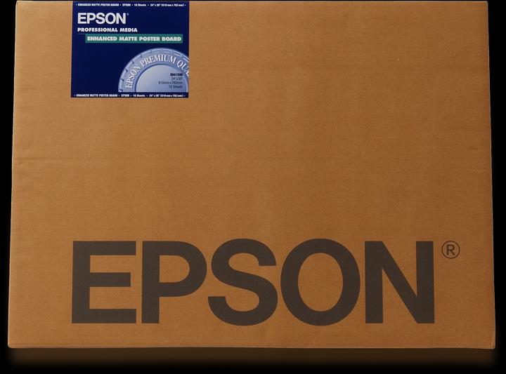 Actual product image Epson Enhanced Posterboard A2 Mat (800 g/m², A2, 20 x)
