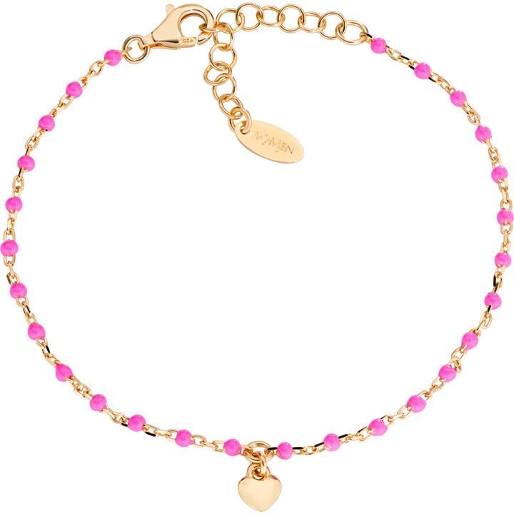 Amen Heart Armband (19 cm, Silber 925)