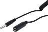 Immagine prodotto Goobay Prolunga per cuffie 6,35 mm, cavo a spirale (5 m, Estensione)