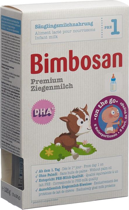 Immagine prodotto Bimbosan Latte di capra 1 (125 g, dalla nascita)