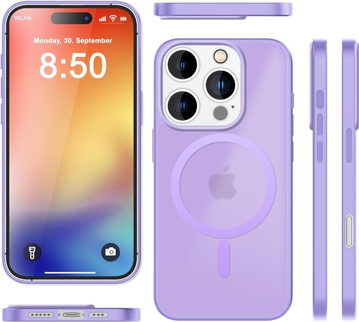 Image du produit Nalia Étui hybride mat avec fonction MagSafe (Apple iPhone 16 Pro)