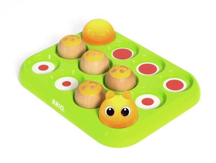 Actual product image Brio Musical Caterpillar (German, Spanish, French, Norwegian, Czech, Polish, Dutch, Finnish, Japanese, Danish, Swedish, Italian, Portuguese, English, Slovak)
