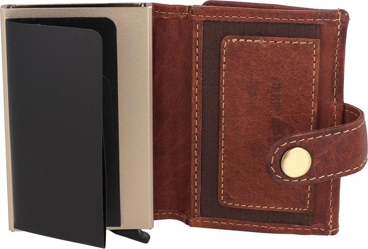 Actual product image Greenburry Vintage Geldbörse RFID Schutz Leder 10 cm