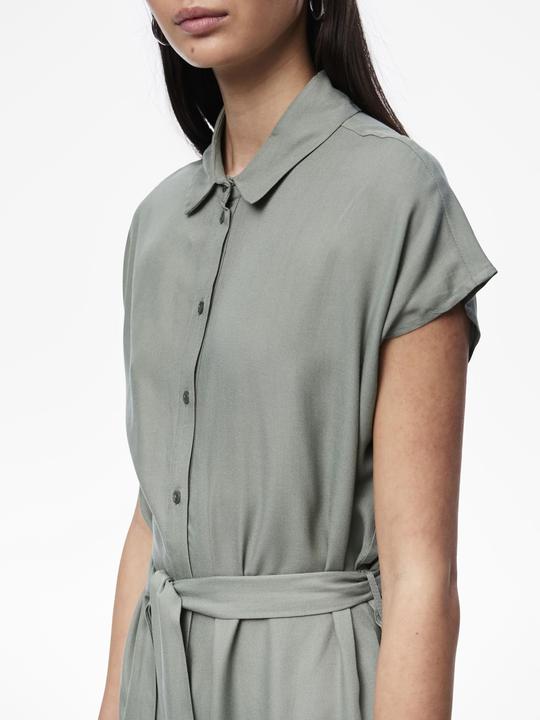 Actual product image Pieces Print blouse dress (M)