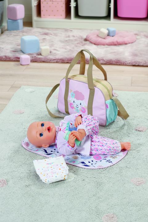 Produktbild Zapf Creation BABY born Wickeltasche Blumen