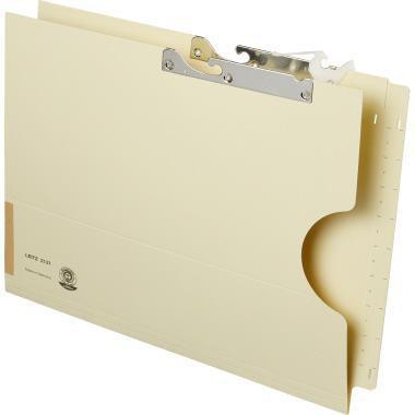 Actual product image Leitz Pendulum folders Orgacolor 320g charmois cardboard 25 pcs/pack. (A4, 1 x)