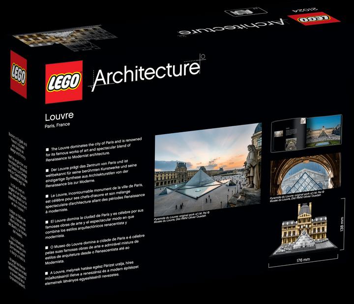 Immagine prodotto LEGO Architecture Louvre (21024, LEGO Architecture)