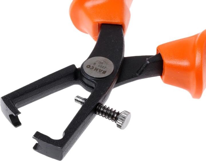 Produktbild Bahco ERGO Abisolierzange, phosphatiert, isoliert mit Zwei-Komponenten-Griffen, VDE-geprüft(150 mm) (165 mm)