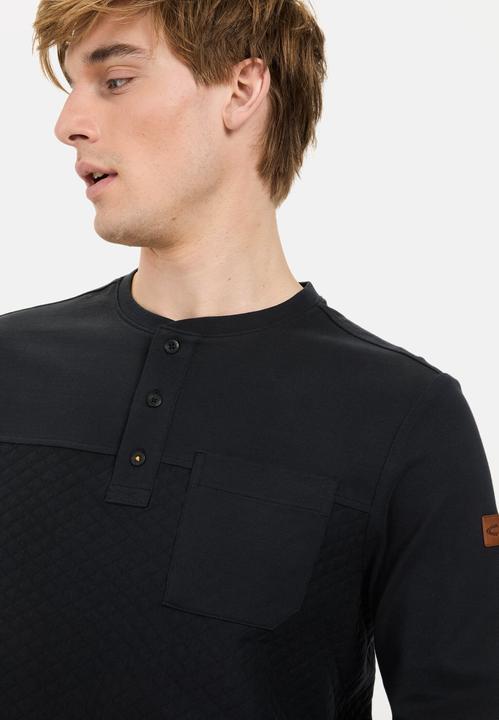 Actual product image Camel Active Langarm Henley mit Brusttasche (XL)