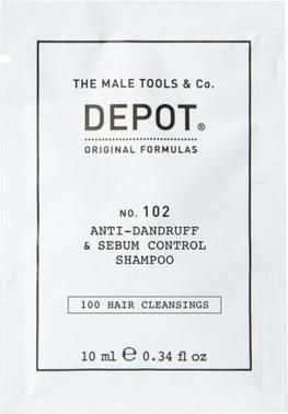 Depot Nr. 102 Anti-Schuppen & Sebum Control Shampoo 10ml (10 ml, Flüssiges Shampoo)