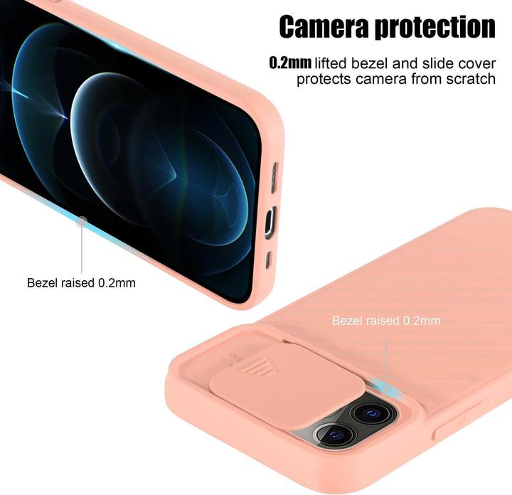 Produktbild Cadorabo TPU Cover mit Kamera Schutz (Apple iPhone 13 Pro Max)