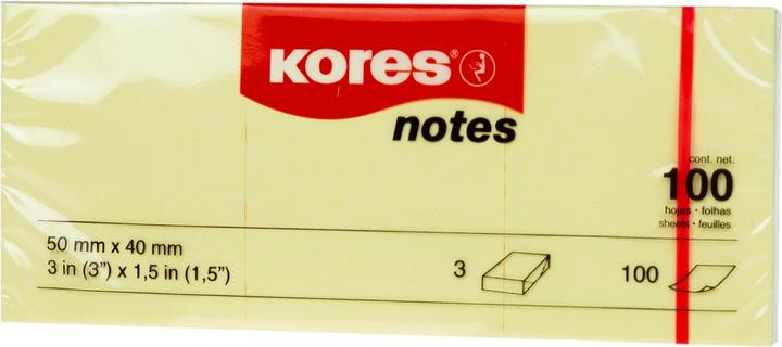 Actual product image Kores Notepad 5040, 5 x 4 cm, 36 pads