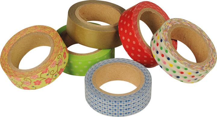 Actual product image Folia Washi Tape Flower Vine Green