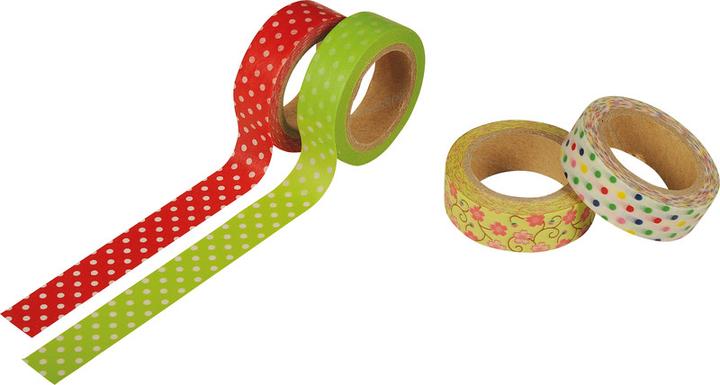 Actual product image Folia Washi Tape Flower Vine Green