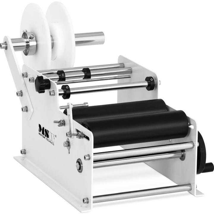 Produktbild MSW Etikettiermaschine Flaschen Flaschenetikettierer Etikettenkleber 40 Stück/min