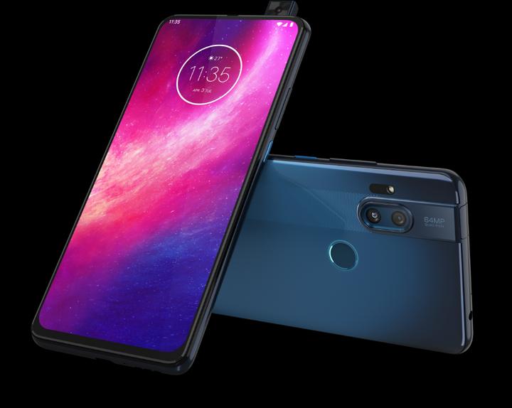 Produktbild Motorola One Hyper (128 GB, Deep Sea Blue, 6.50", Hybrid Dual SIM, 64 Mpx, 4G)