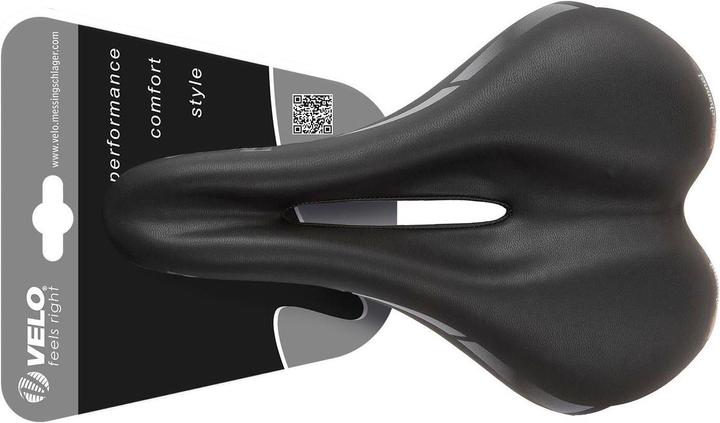 Actual product image Velo Bicycle saddle Wide:Channel