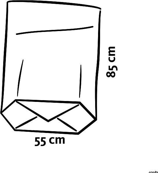 Produktbild kaiserkraft Papier-Abfallsäcke (70 l)