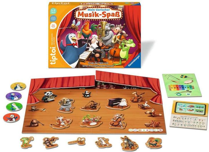 Actual product image tiptoi My animal music fun (German)