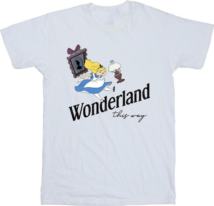 Disney Alice im Wunderland Dieses Weg TShirt (5XL)