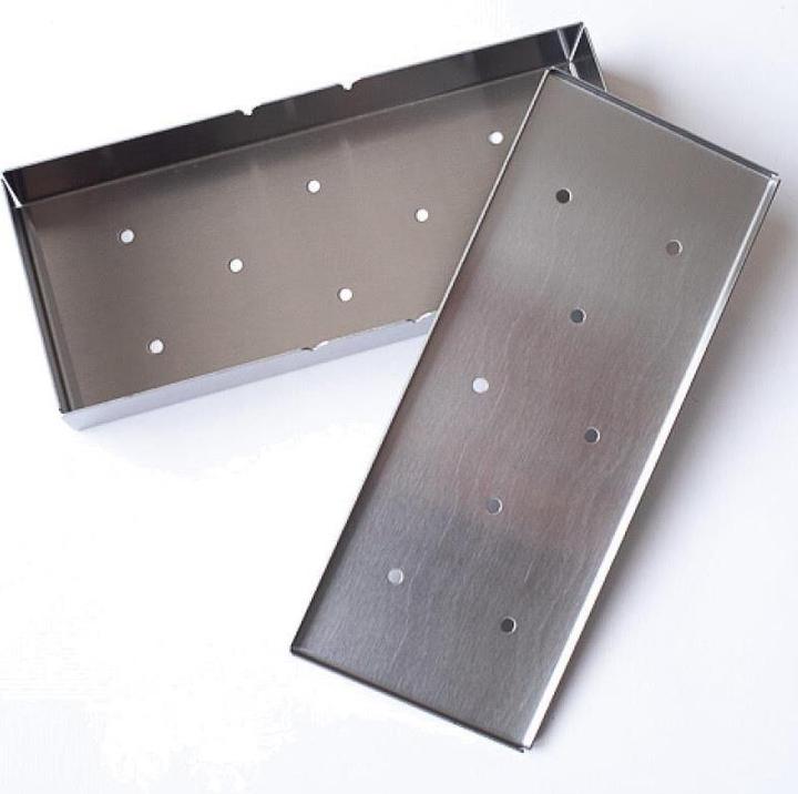 Actual product image Texas Stainless Steel Smoker Box