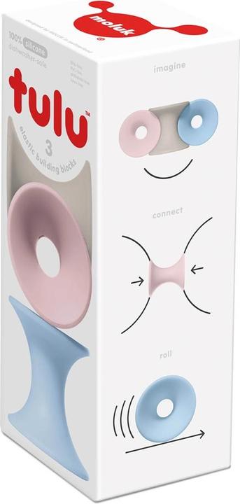 Actual product image Moluk Tulu set of 3 pastel