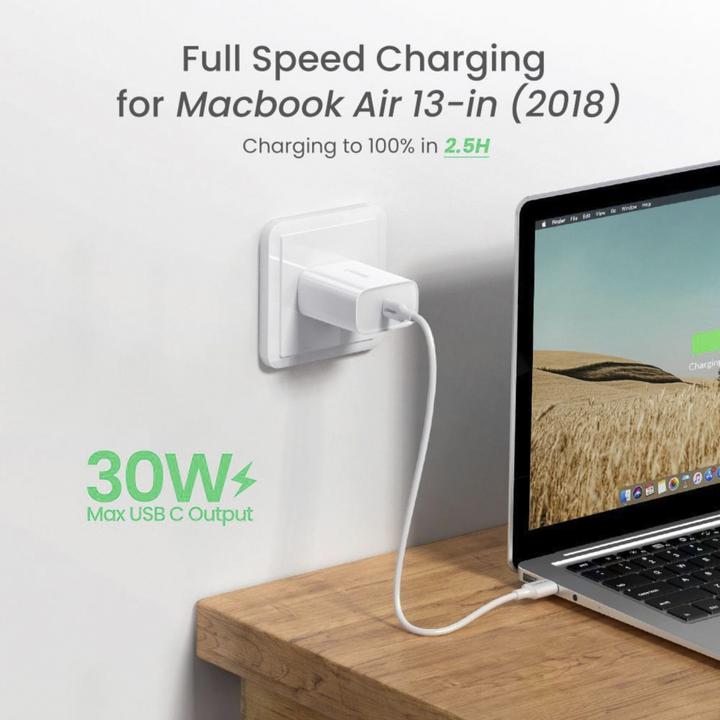 Produktbild Ugreen USB-C 30W PD Ladegerät (30 W)