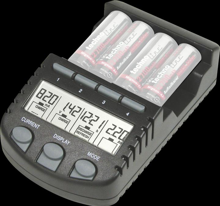 Immagine prodotto Technoline A.C. 700 A.C. (1 pz., AAA, AA, 3000 mAh, Caricabatterie senza batteria)