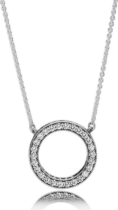Pandora Halskette Logo (Silber, 45 cm)